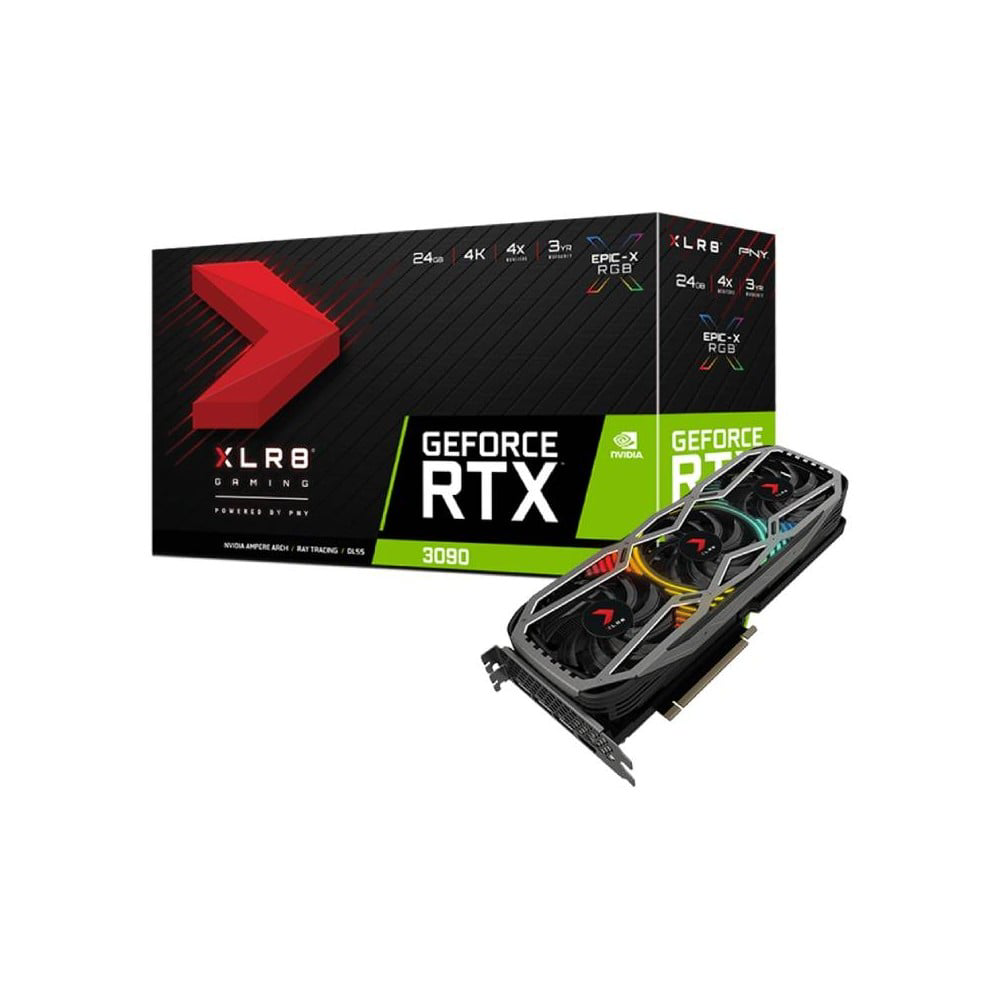 قیمت کارت گرافیک پی ان وای مدل PNY RTX 3090 XLR8 GAMING کارکرده کارت گرافیک پی ان وای مدل PNY RTX 3090 XLR8 GAMING کارکرده | فروشگاه خرید کامپیوتر لیان سیستم
