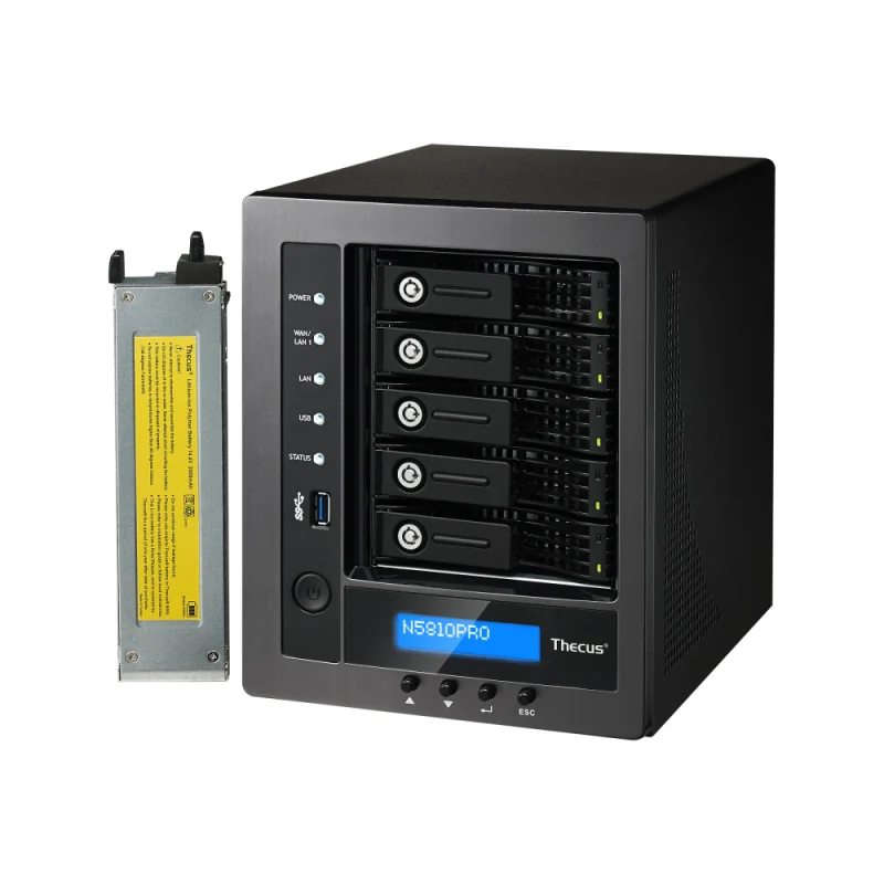 ذخیره ساز تحت شبکه دکاس مدل THECUS NAS N5810Pro | فروشگاه خرید کامپیوتر لیان سیستم