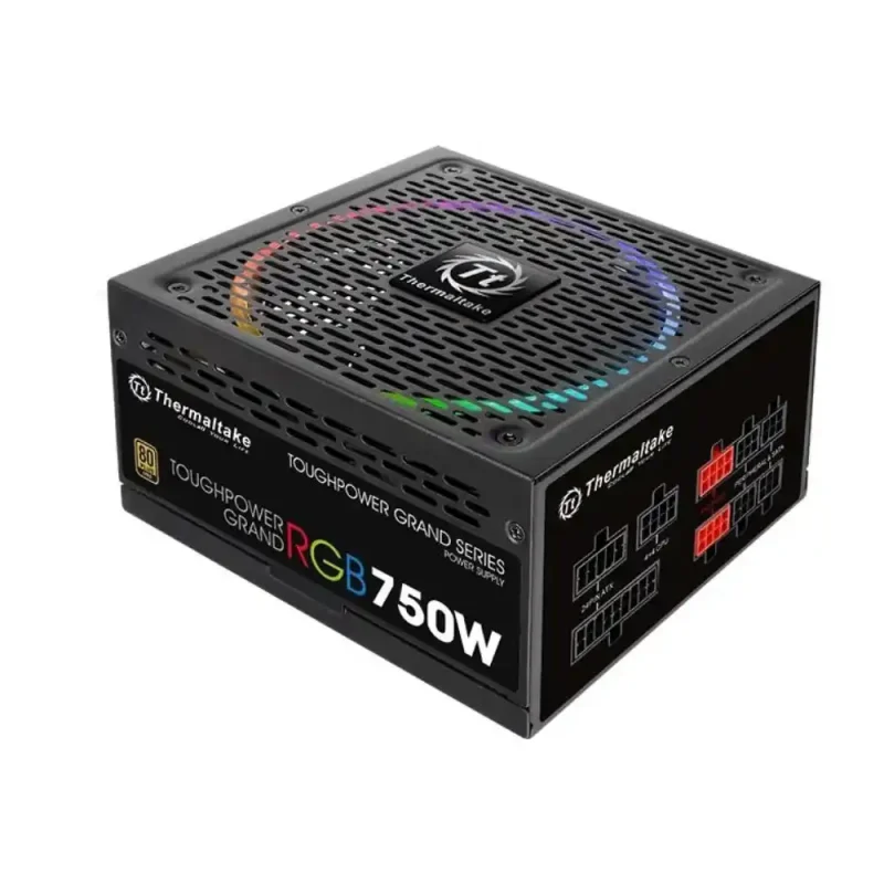 مشخصات و خرید منبع تغذیه thermaltake RGB 750W Gold