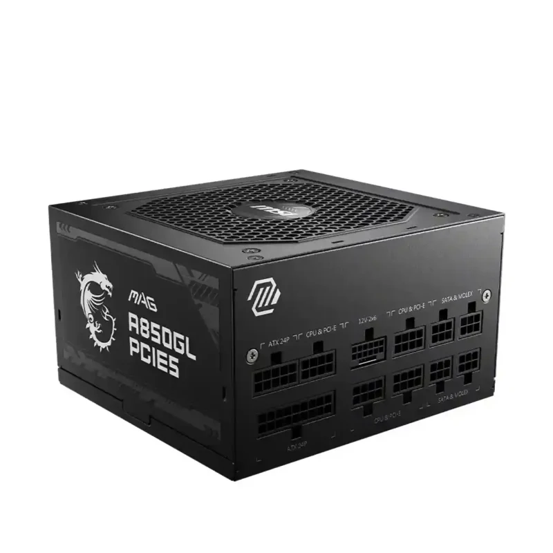 منبع تغذیه ام اس ای MAG A850GL PCIE5