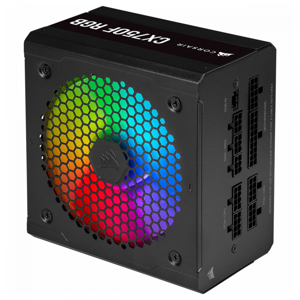مشخصات منبع تغذیه کورسیر مدل Corsair CX750F RGB کارکرده منبع تغذیه کورسیر مدل Corsair CX750F RGB کارکرده | فروشگاه خرید کامپیوتر لیان سیستم