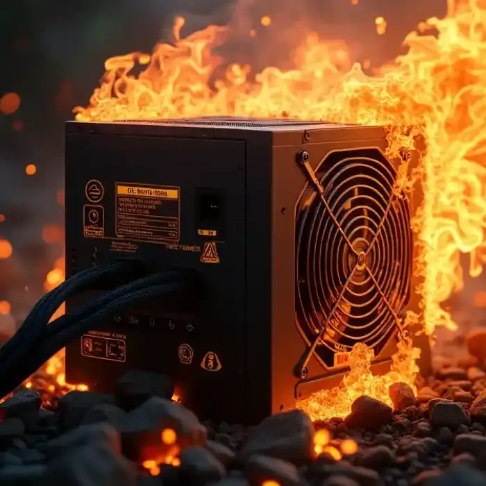 نشانه های خرابی پاور کامپیوتر