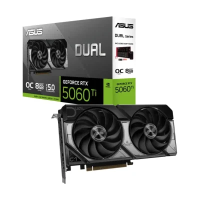 مشخصات و خرید کارت گرافیک ایسوس ASUS DUAL RTX 5060 TI OC 8GB