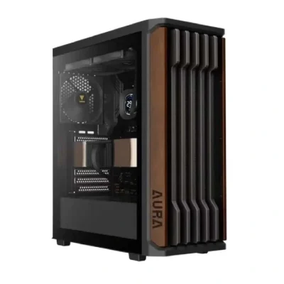 مشخصات وخرید کیس کامپیوتر گیم دیاس مدل AURA GC11 WOOD